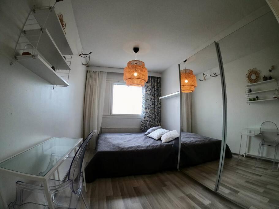 Peaceful City Center Apartment Rovaniemi Ngoại thất bức ảnh